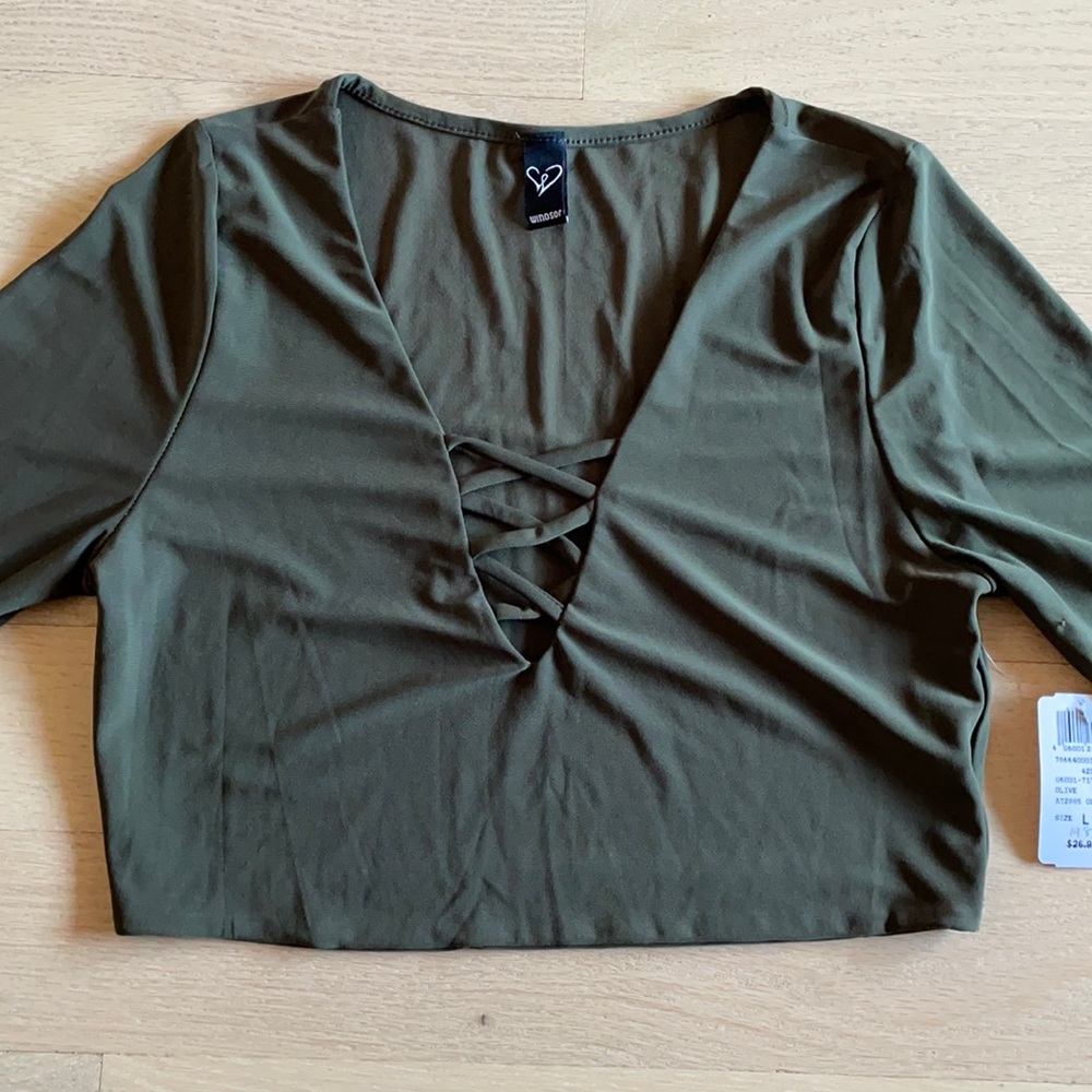 Long Sleeve Crop Top